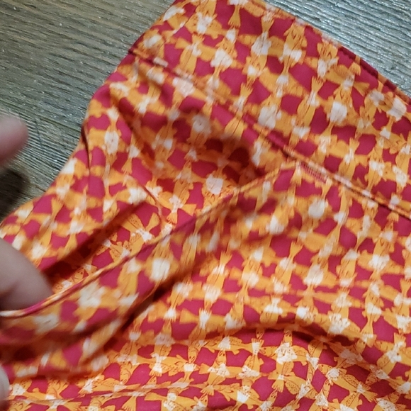 Columbia Pink Orange Asymmetrical Mini Skirt - Picture 5 of 12